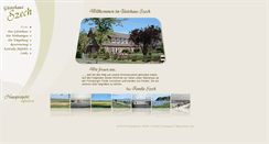 Desktop Screenshot of gaestehaus-szech.de